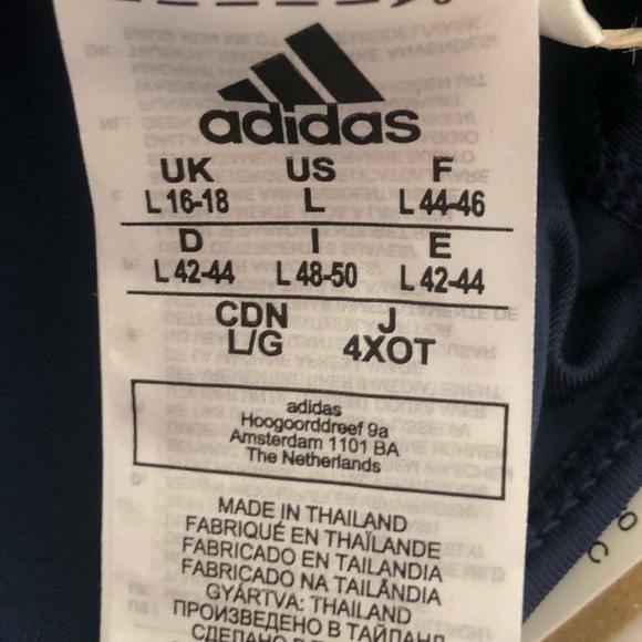 NWT Adidas Medium Support Bra Size L - Picture 3 of 4